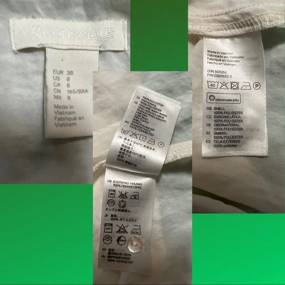 H&M Conscious Collection Button Down Top - Picture 9 of 11